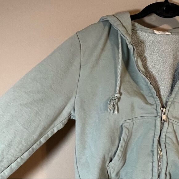 ✨ John Galt Women’s Sage Green Gray Hoodie - Picture 6 of 11